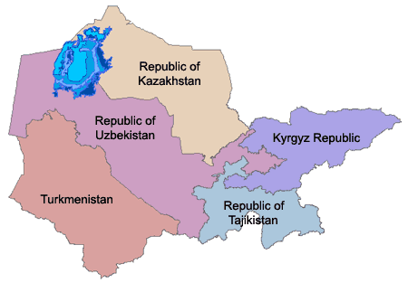 Aral Sea basin